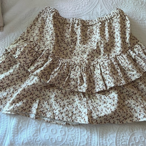 MADEWELL Flannel Pull-On Mini Skirt‎ - Picture 7 of 7